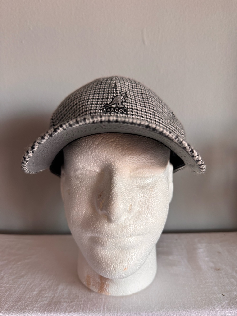 Kangol Adjustable Houndstooth Baseball Cap